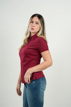Polo Cavendish Burdeos Clásico