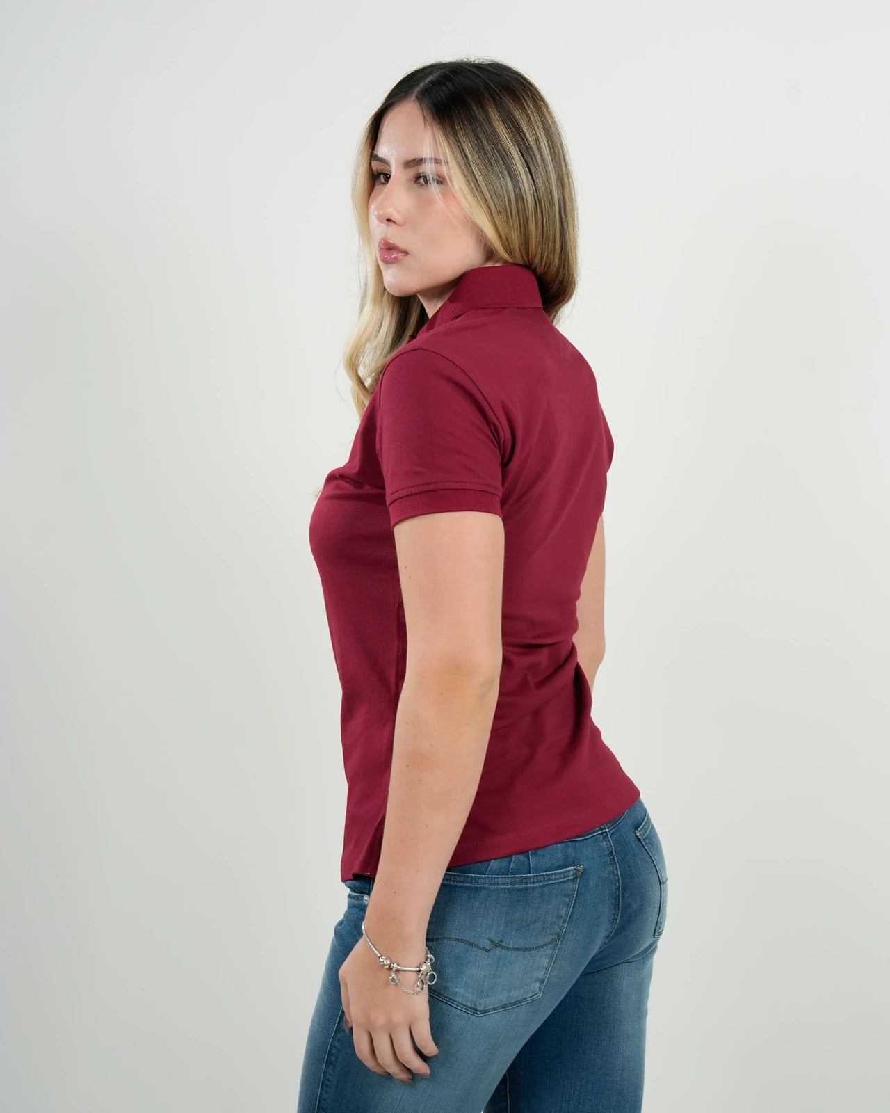 Polo Cavendish Burdeos Clásico