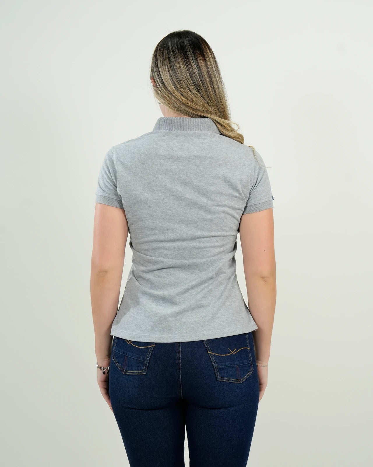 Polo Ashford Gris Oxford