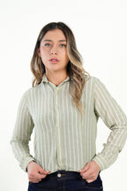 Camisa Olive Stripes