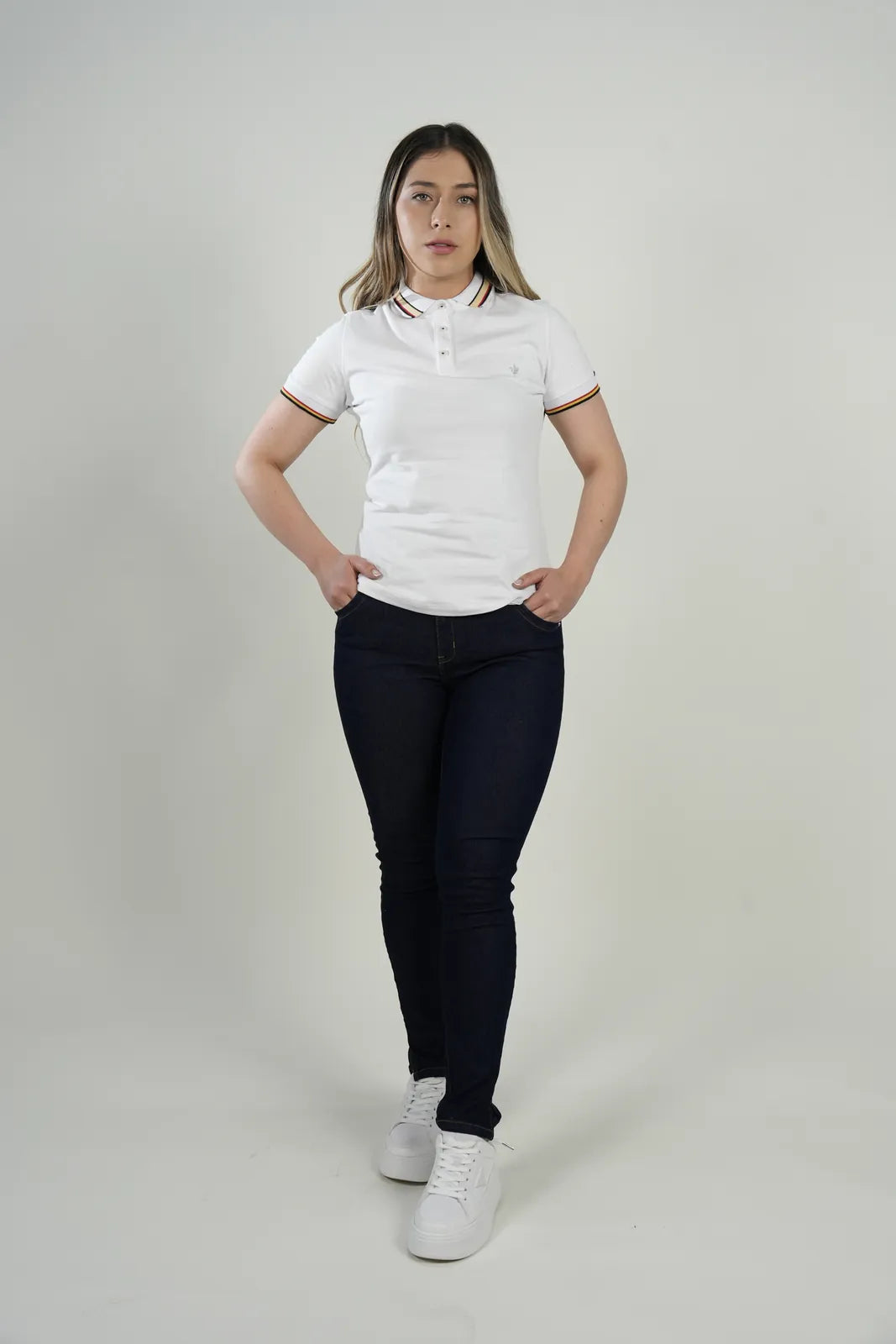 Polo Heritage Blanco