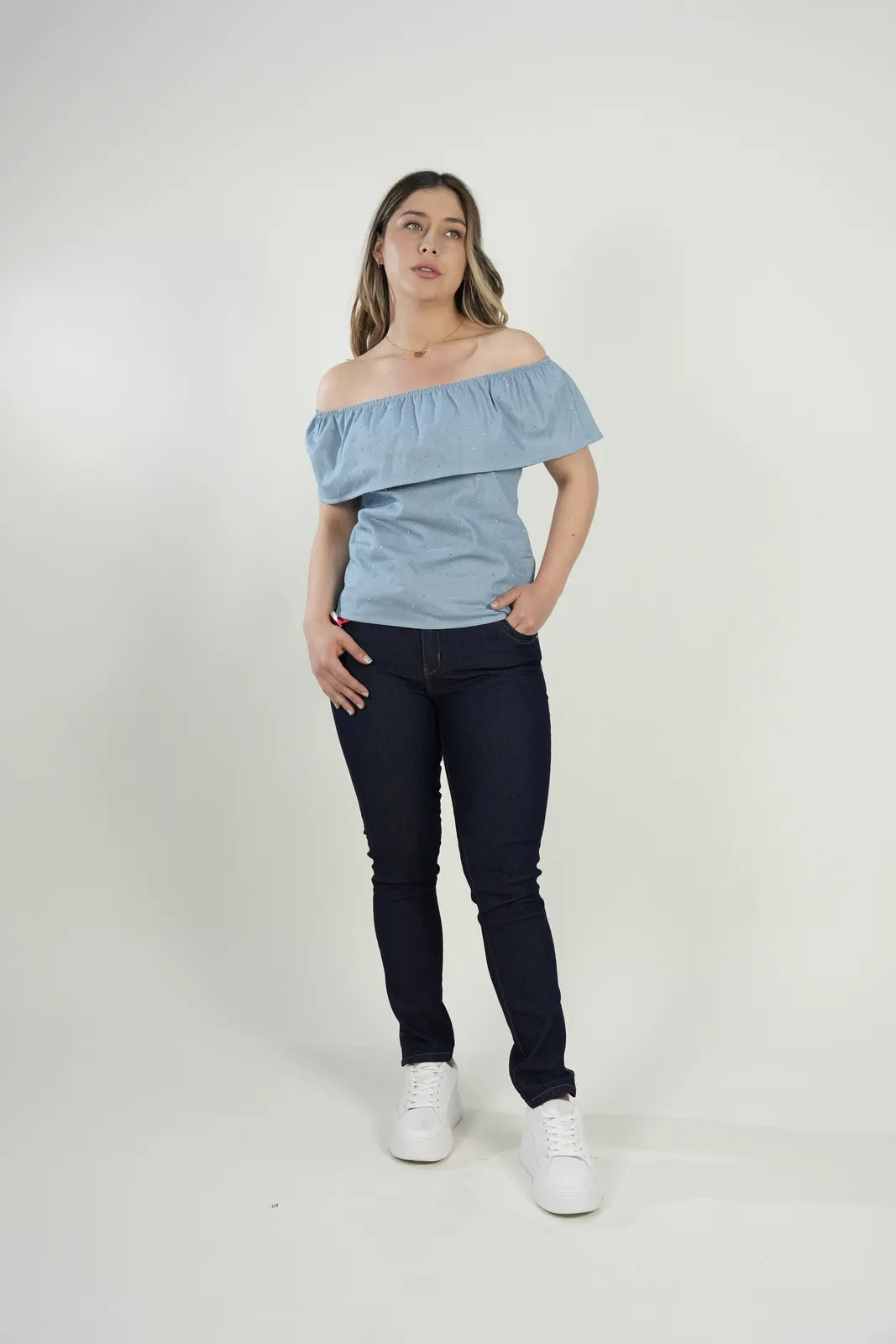 Blusa Sky Breeze Off-Shoulder