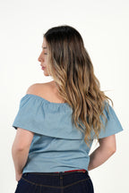 Blusa Sky Breeze Off-Shoulder
