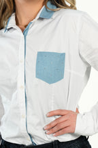 Blusa Denim Classic