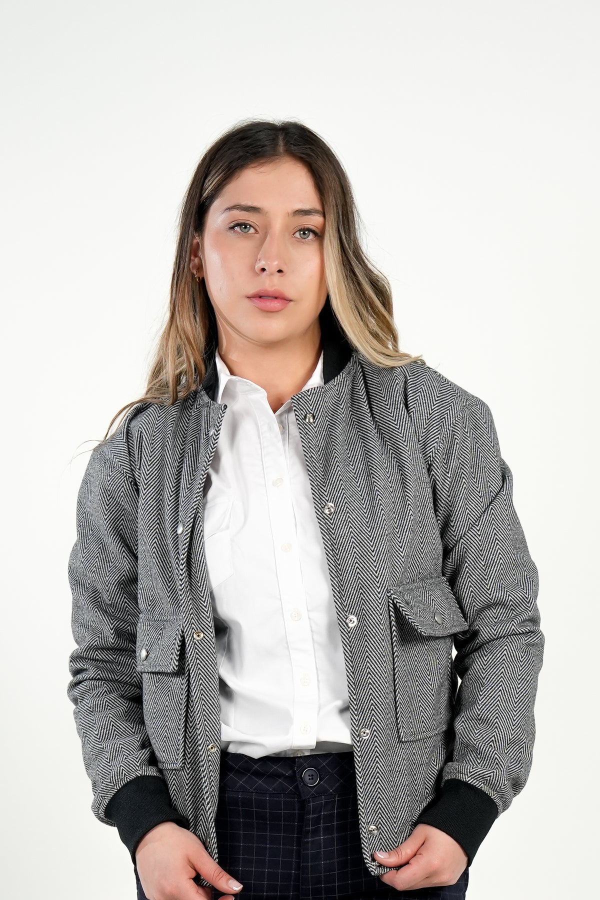 Chaqueta Herringbone Urban