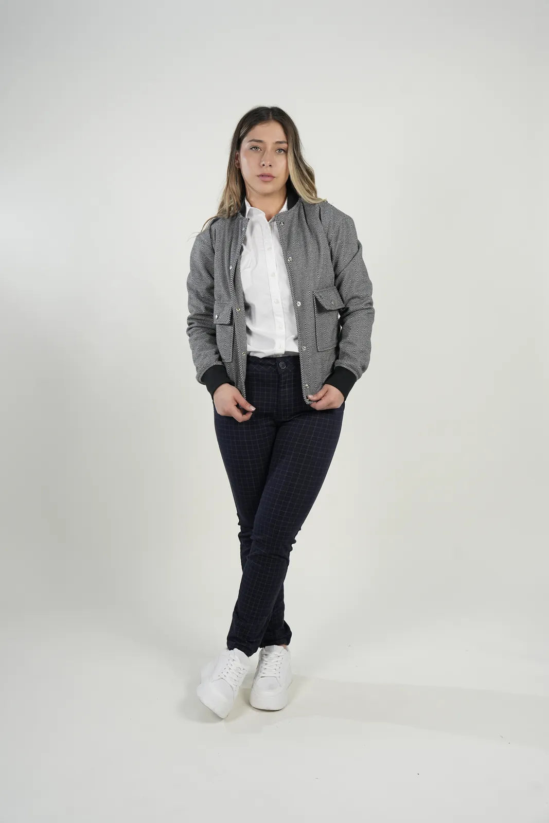 Chaqueta Herringbone Urban