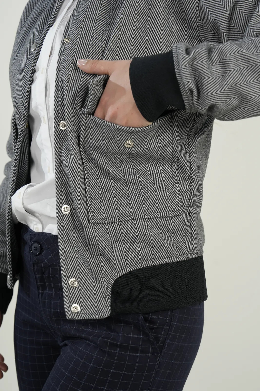 Chaqueta Herringbone Urban