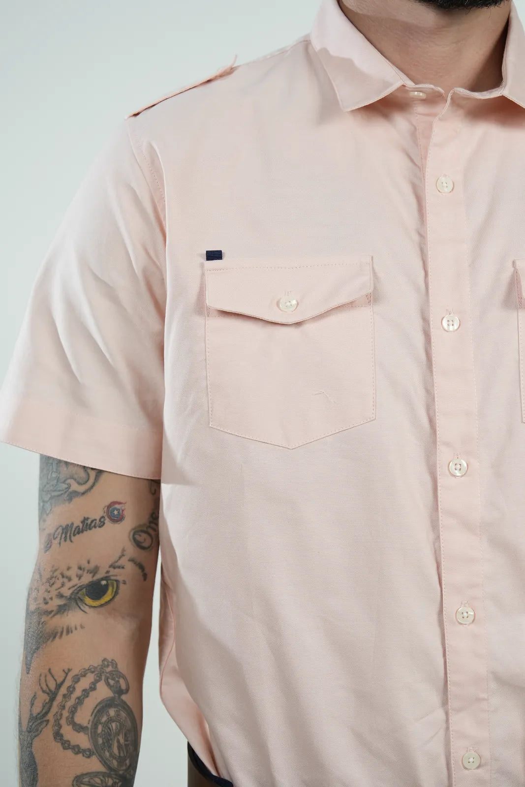 Camisa Utility Rose