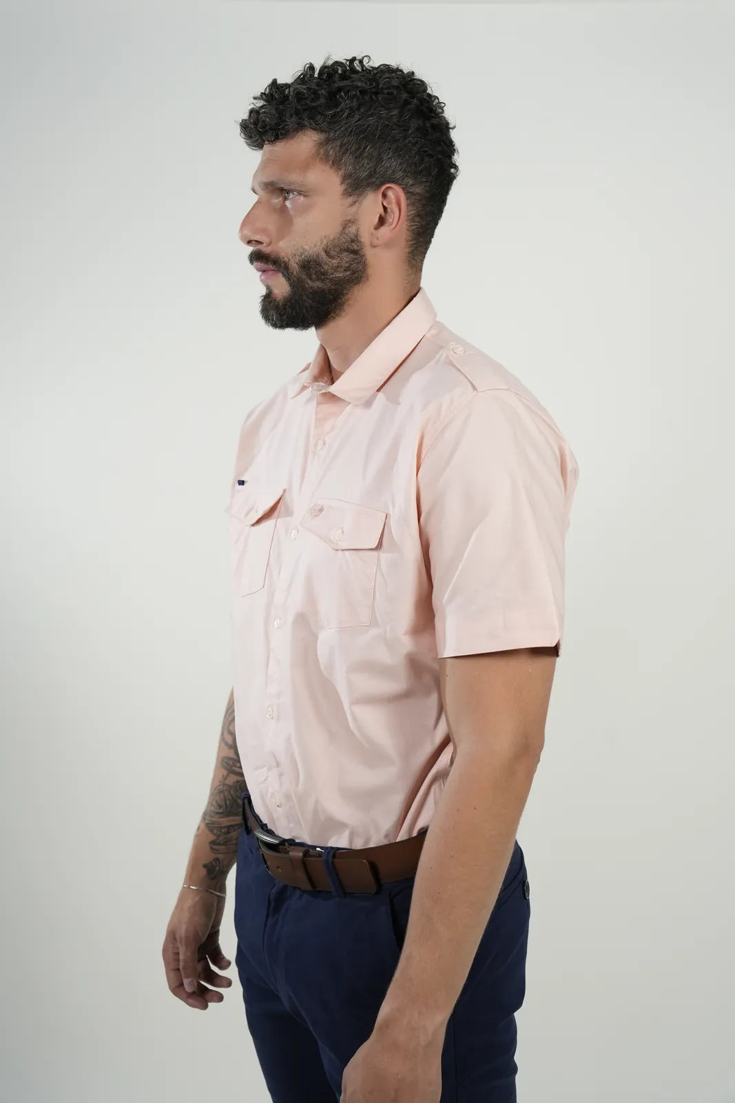 Camisa Utility Rose
