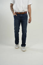 Jean Dark Blue Distressed