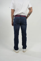 Jean Dark Blue Distressed