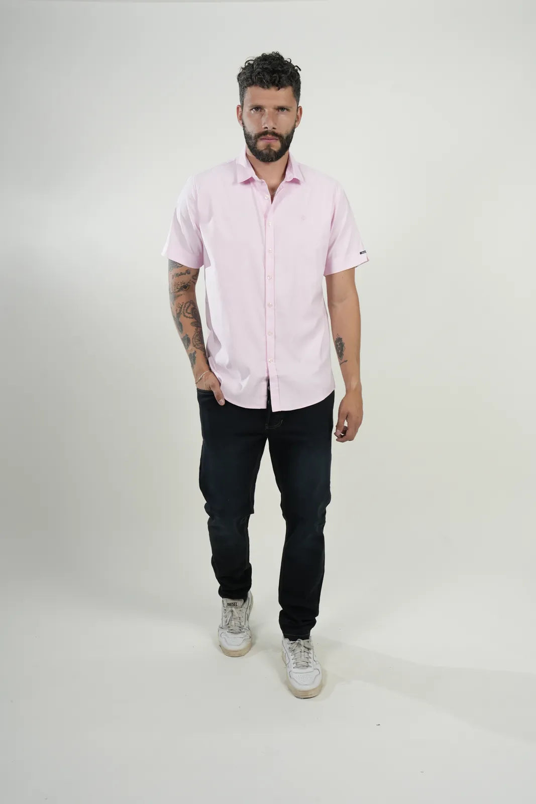 Camisa Pink Fresh Short Sleeve