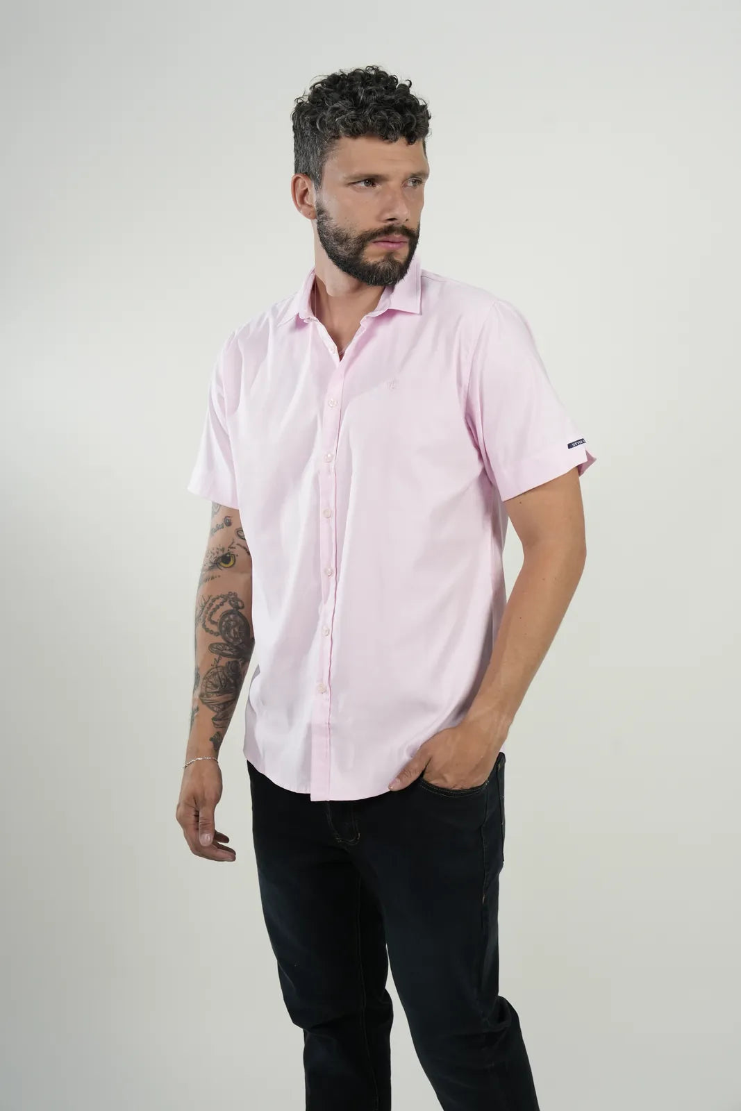 Camisa Pink Fresh Short Sleeve