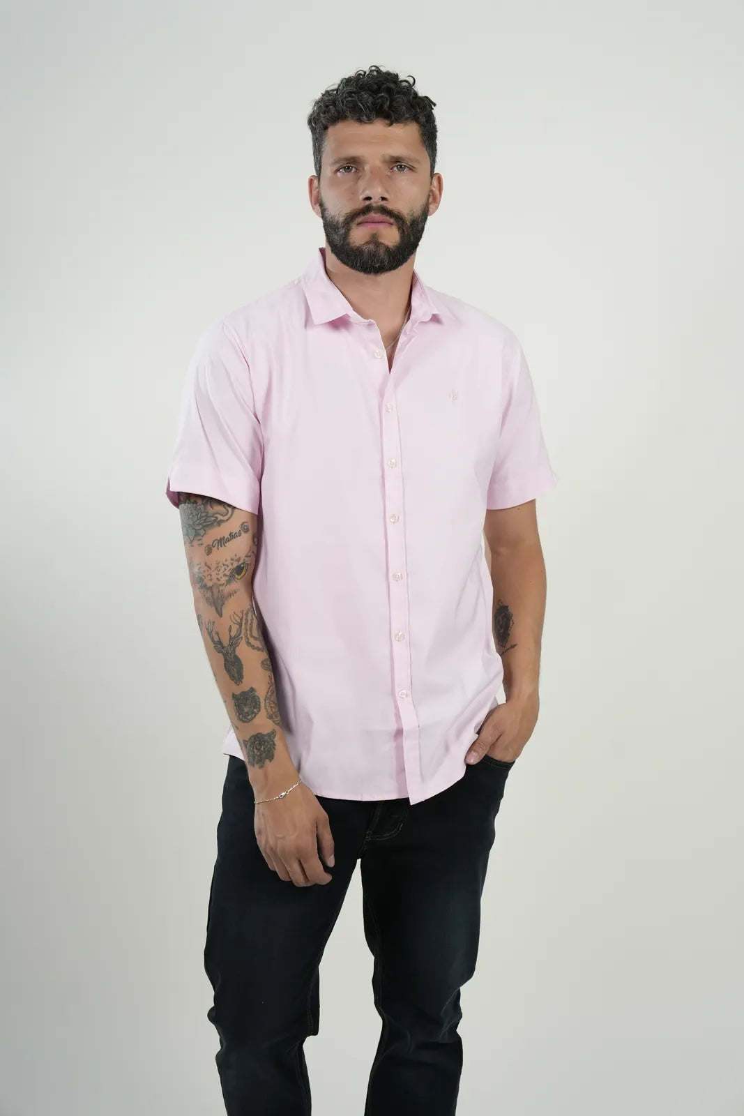 Camisa Pink Fresh Short Sleeve