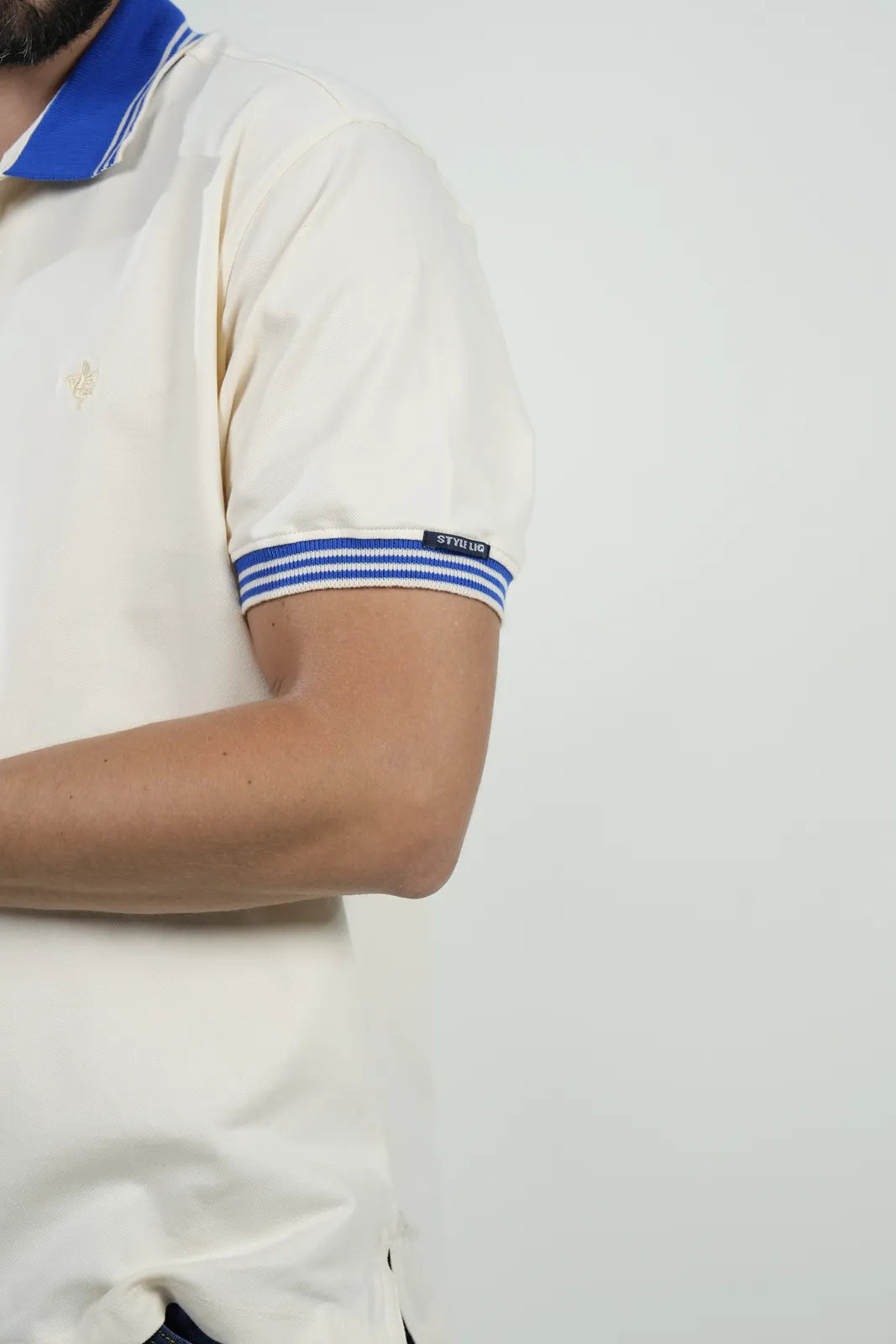 Polo Cream Royal Trim