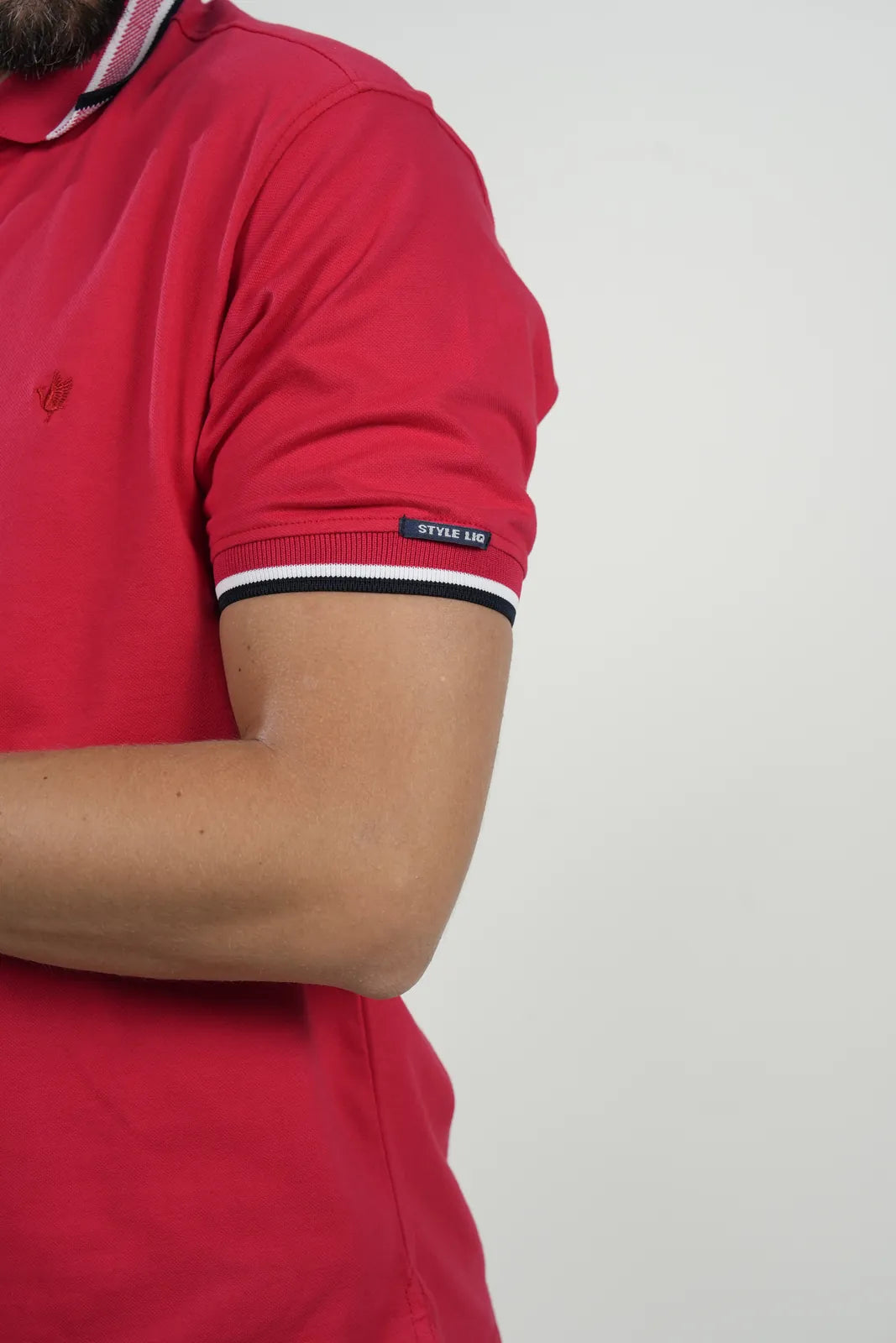 Polo Red Contrast Classic ** arreglar