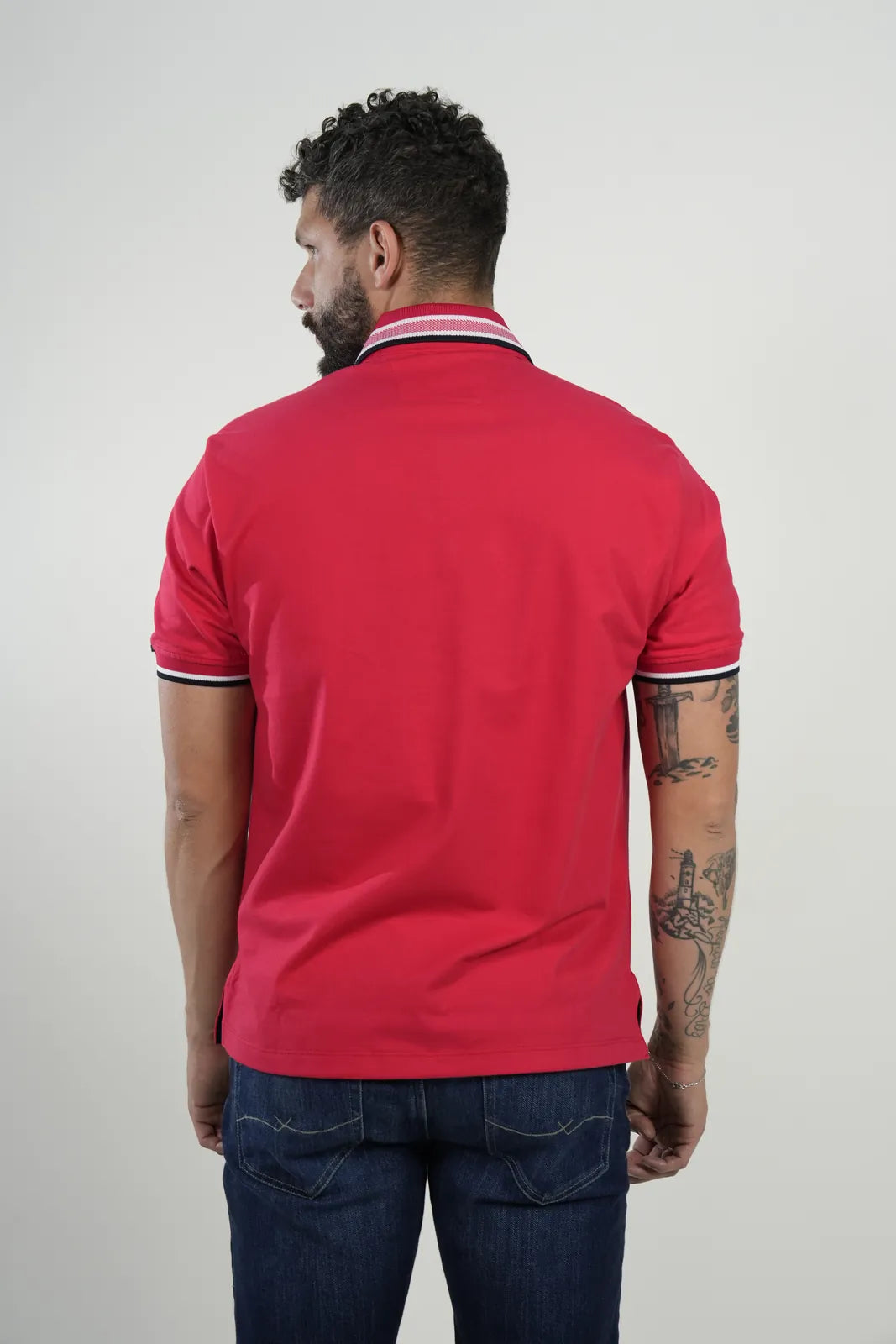 Polo Red Contrast Classic ** arreglar
