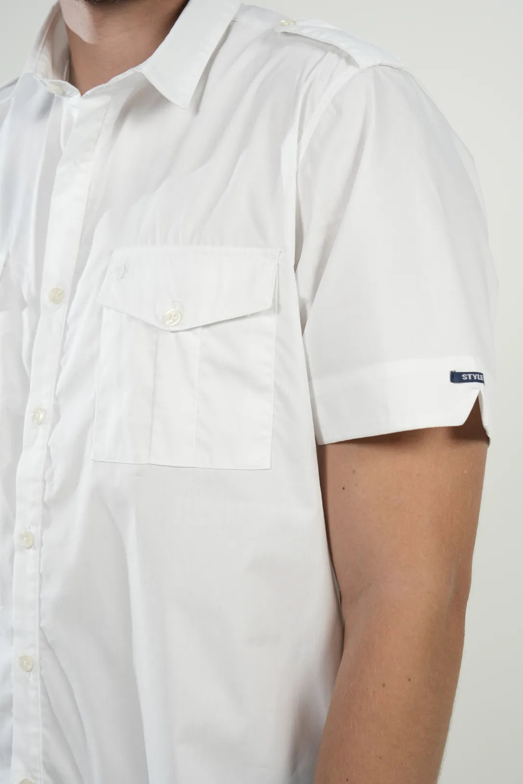 Camisa clásica manga corta