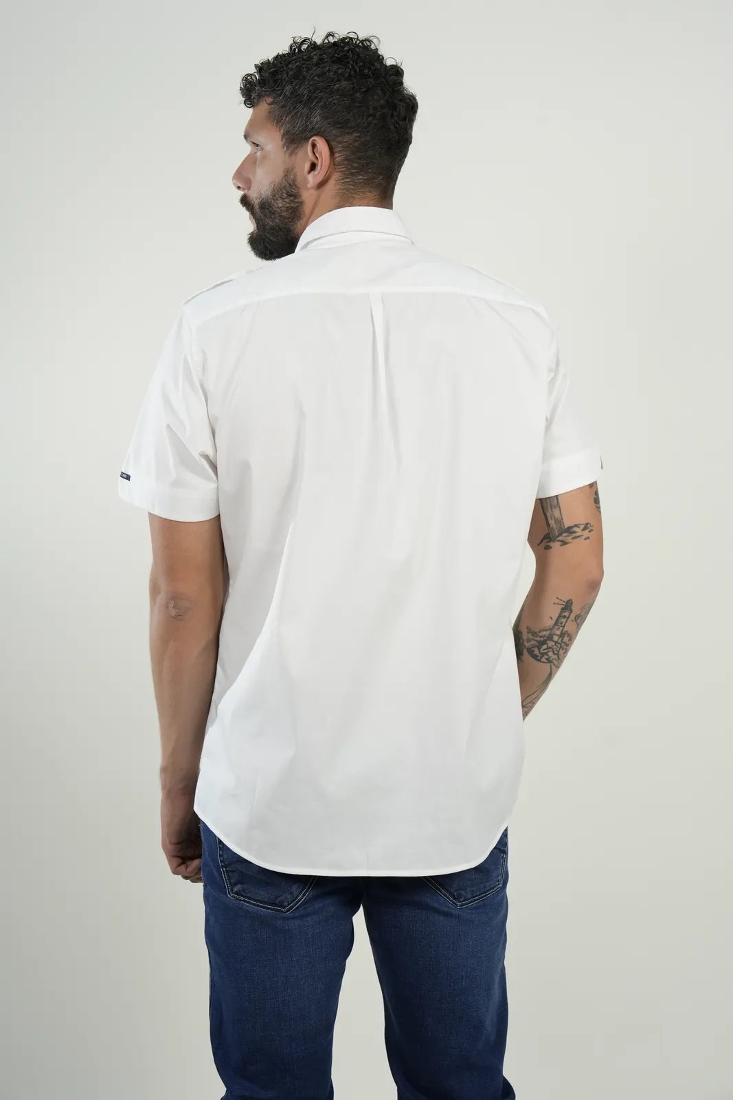 Camisa clásica manga corta