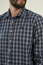 Camisa Navy Check Classic