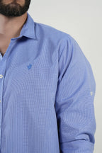 Camisa Blue Soft Texture