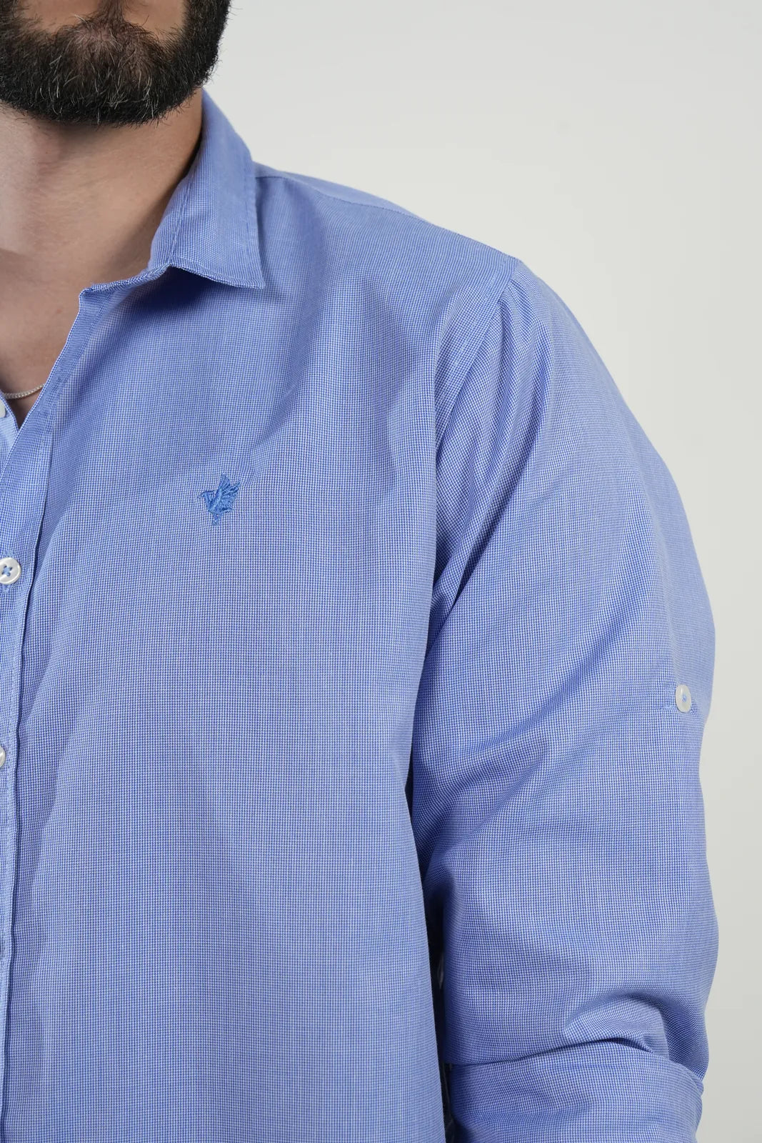 Camisa Blue Soft Texture
