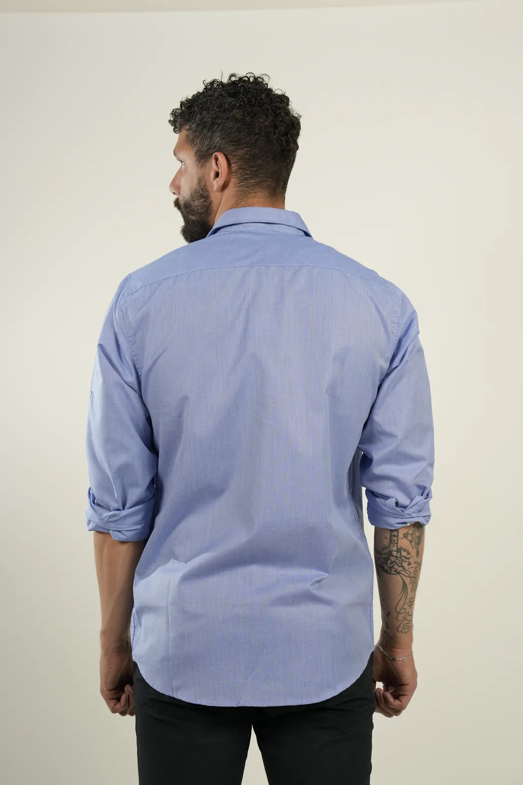 Camisa Blue Soft Texture